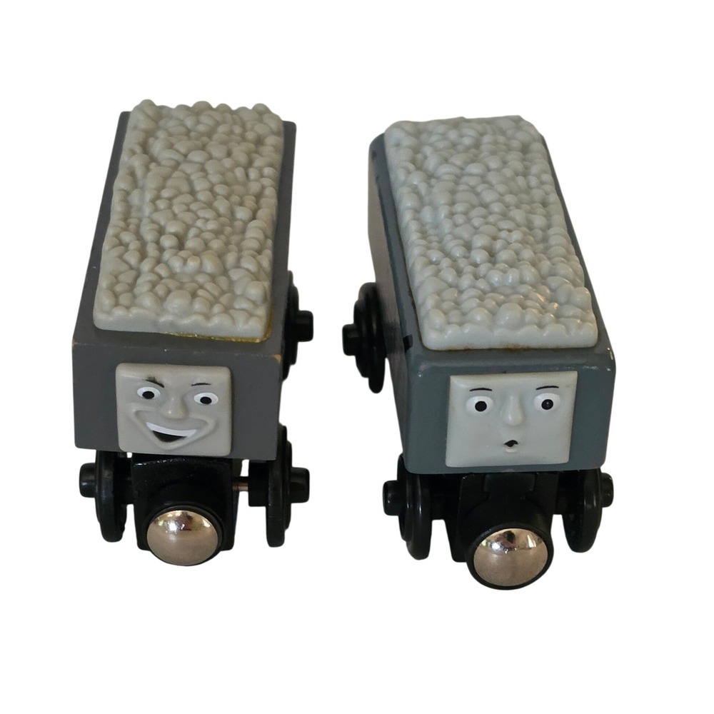 Thomas & Friends Kids Troublesome Truck Wooden Railway Set of 2 Grey Y4421